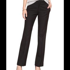 Banana Republic Logan Curvy Fit Black Trouser Pant